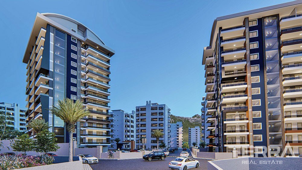 Modern Apartments With Separate Kitchen Close to Amenities in Alanya - 38447