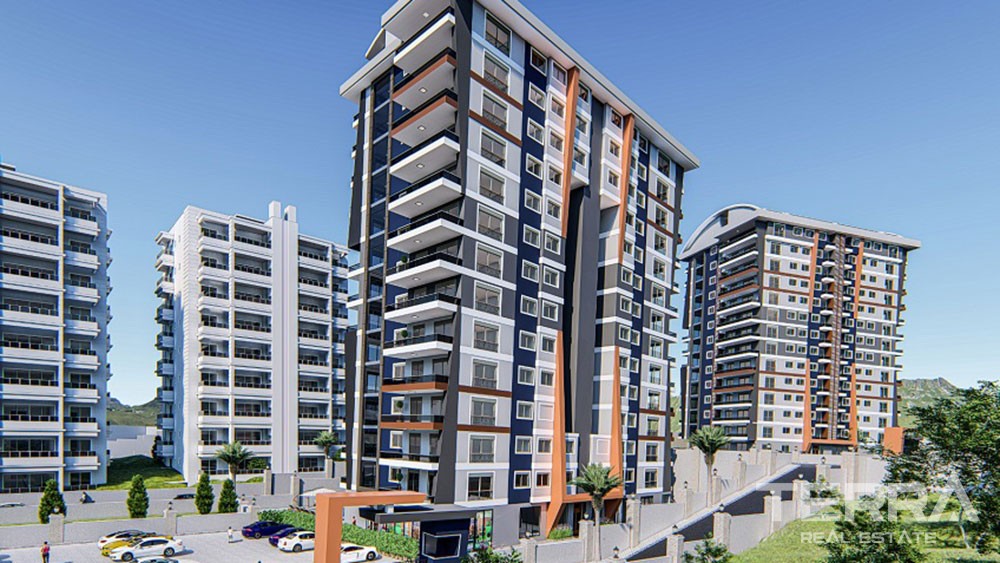 Modern Apartments With Separate Kitchen Close to Amenities in Alanya - 38449