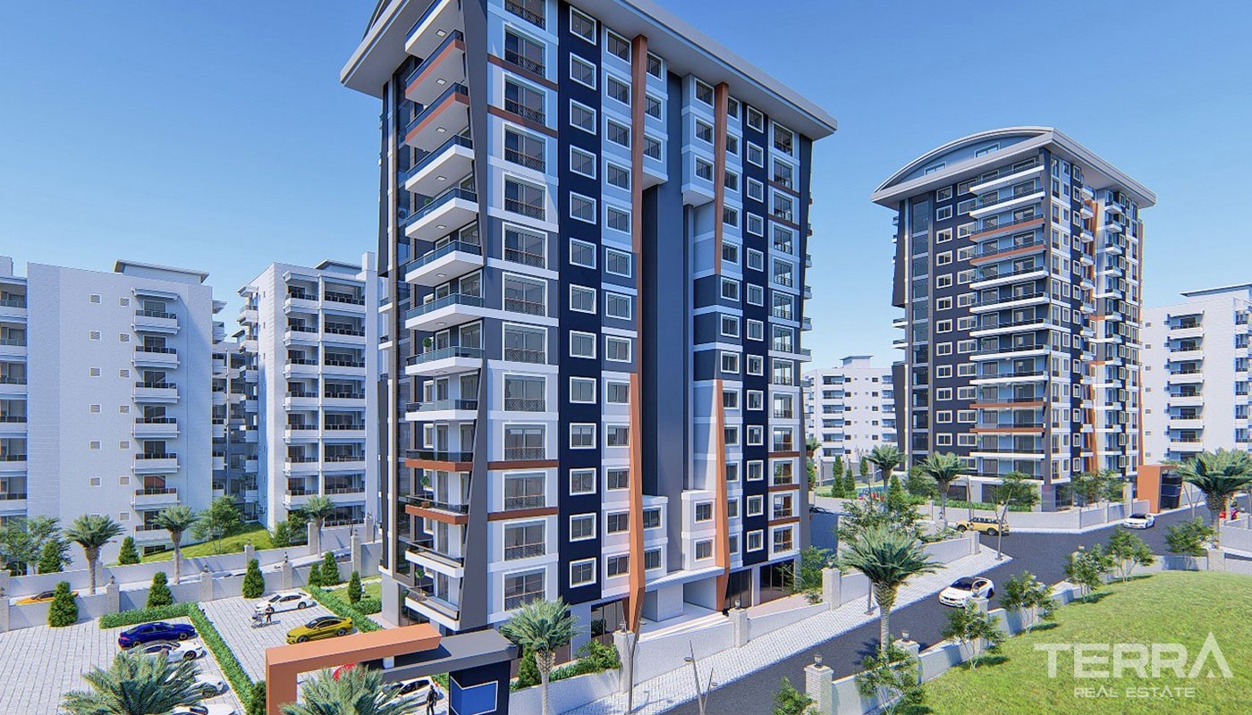 Modern Apartments With Separate Kitchen Close to Amenities in Alanya - 38451