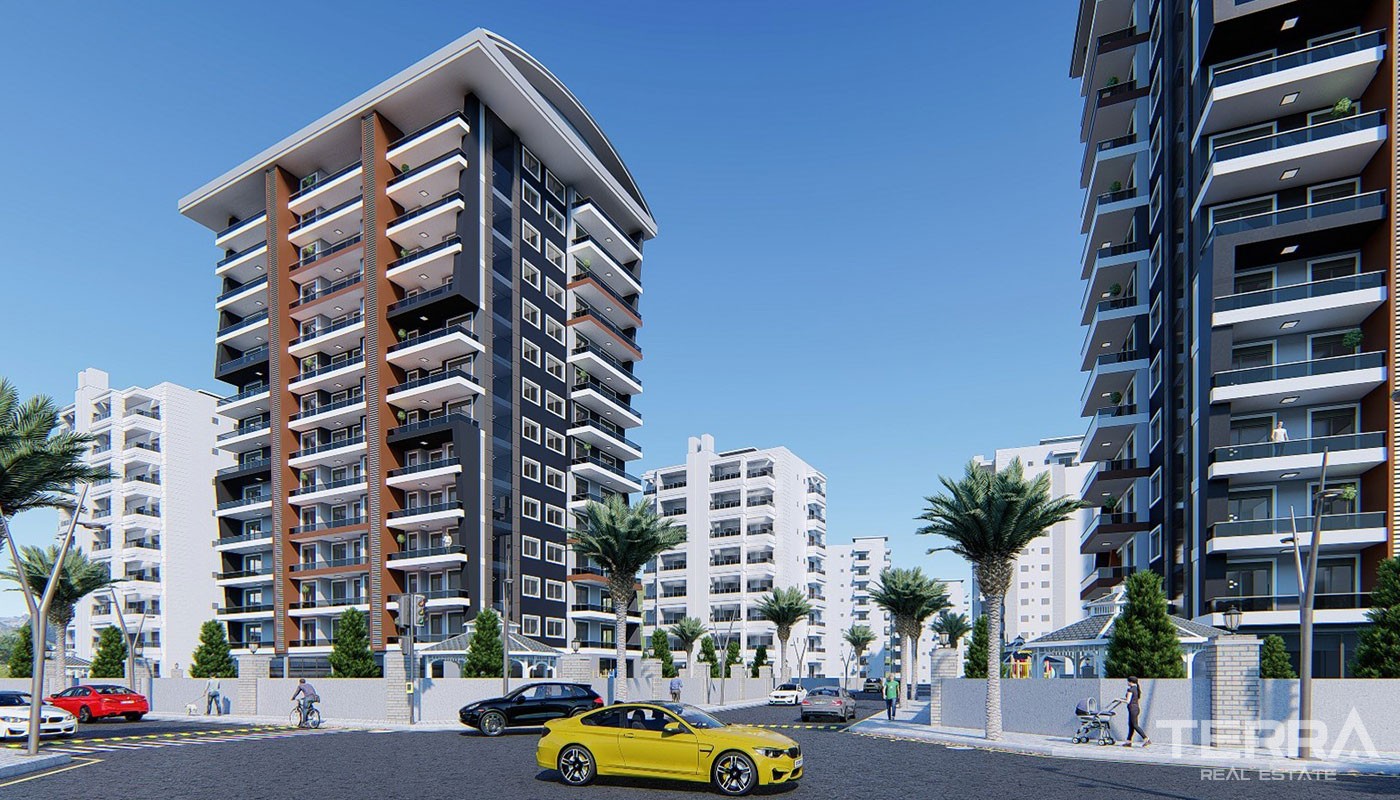 Modern Apartments With Separate Kitchen Close to Amenities in Alanya - 38453