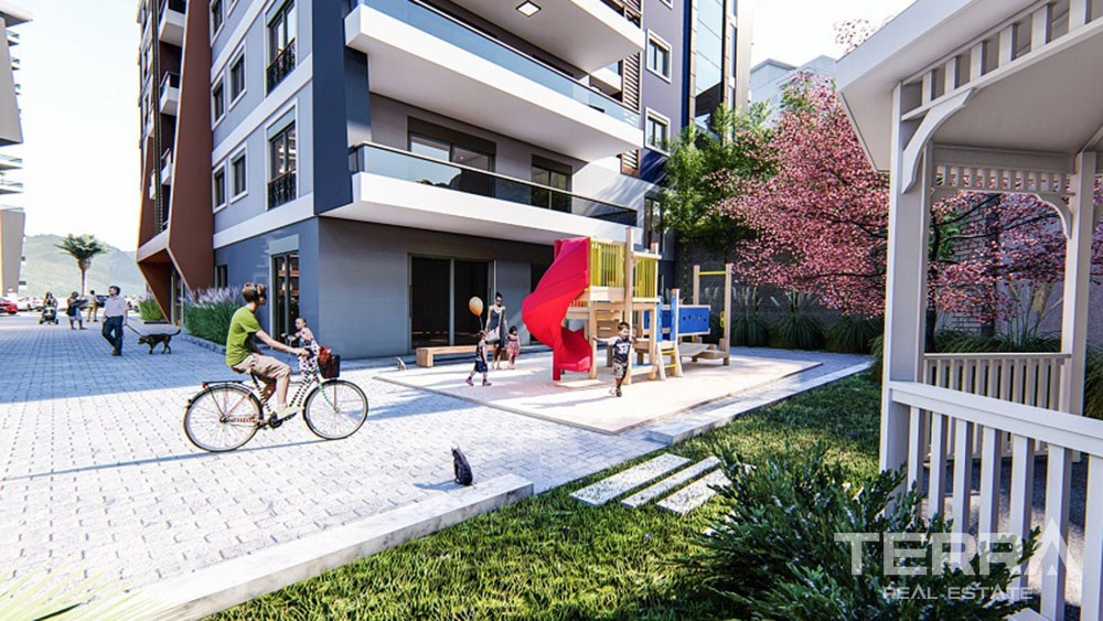 Modern Apartments With Separate Kitchen Close to Amenities in Alanya - 38456