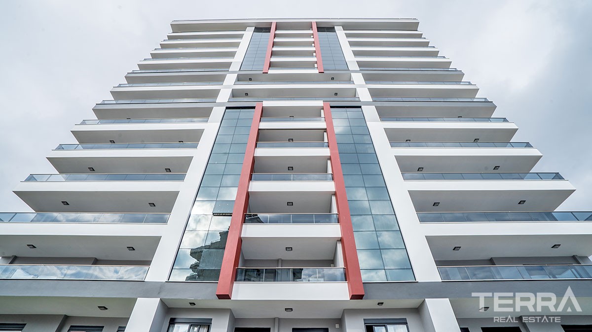 Newly Completed Apartments With Sea and Mountain View in Mahmutlar - 37537