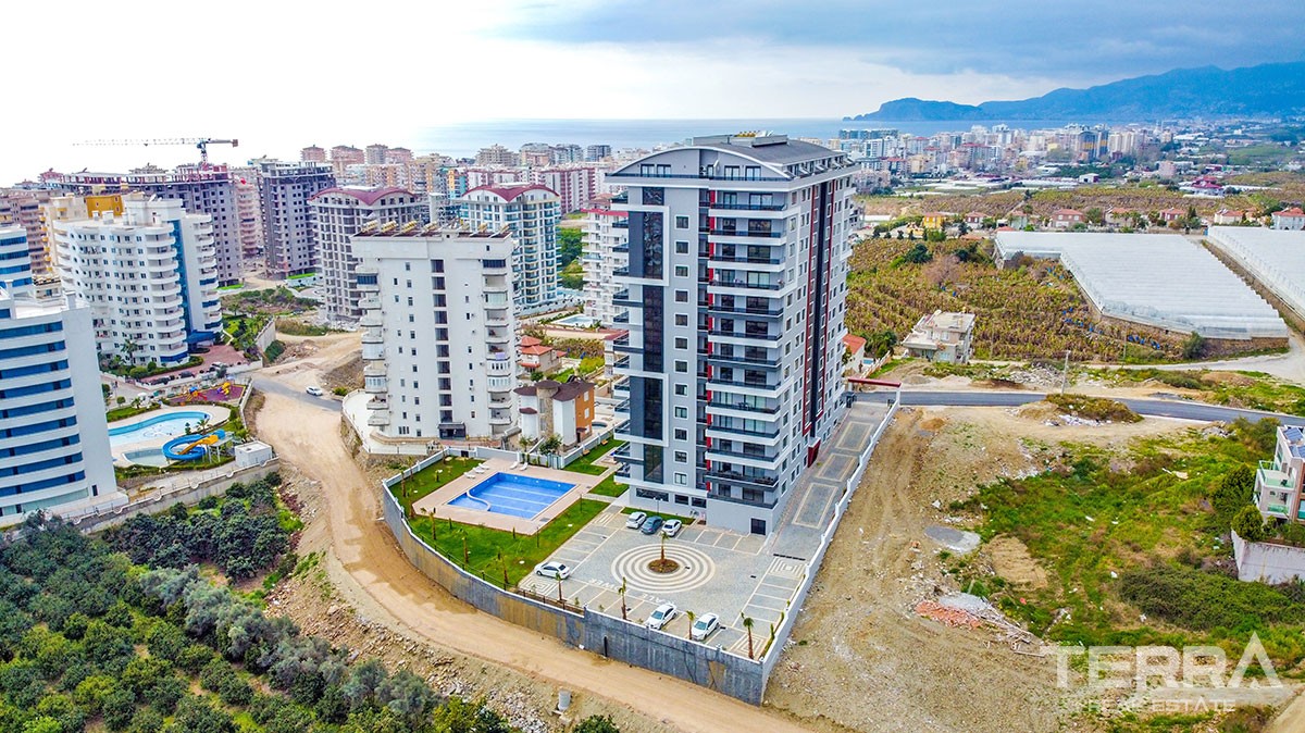 Newly Completed Apartments With Sea and Mountain View in Mahmutlar - 37538