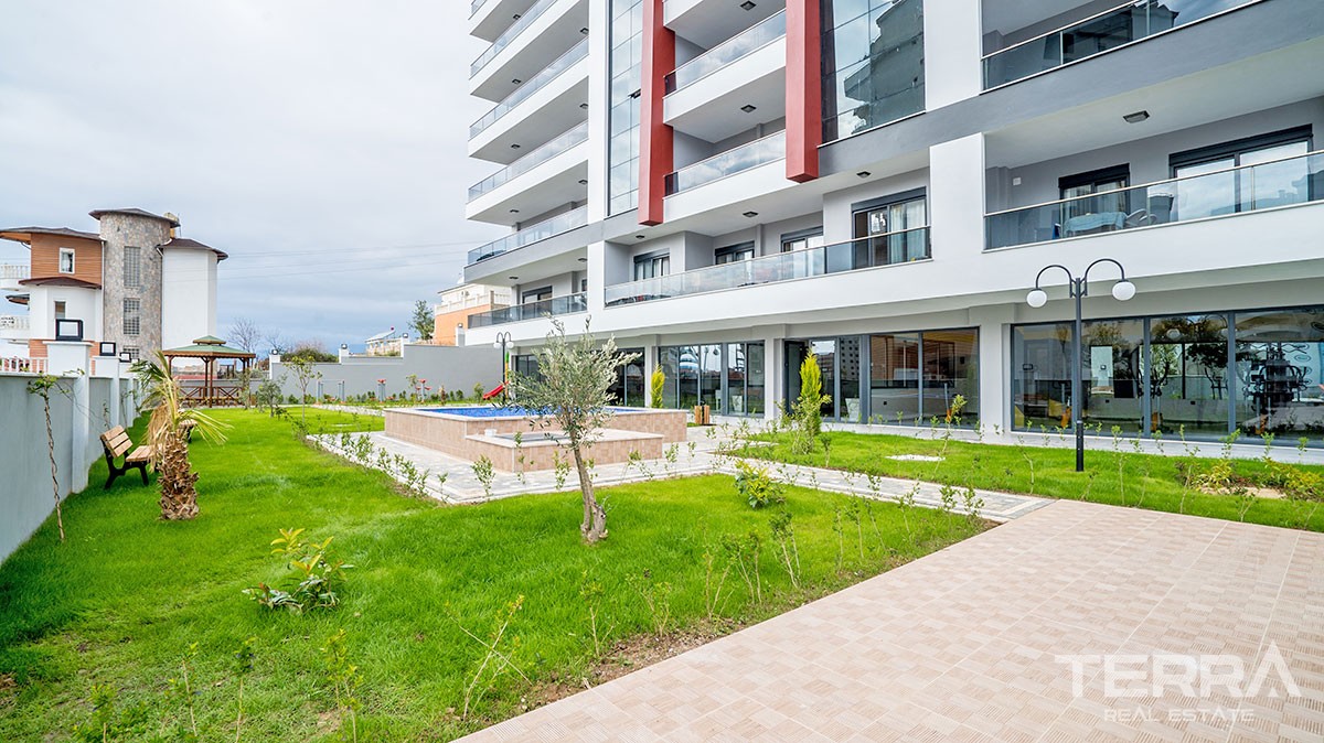 Newly Completed Apartments With Sea and Mountain View in Mahmutlar - 37541