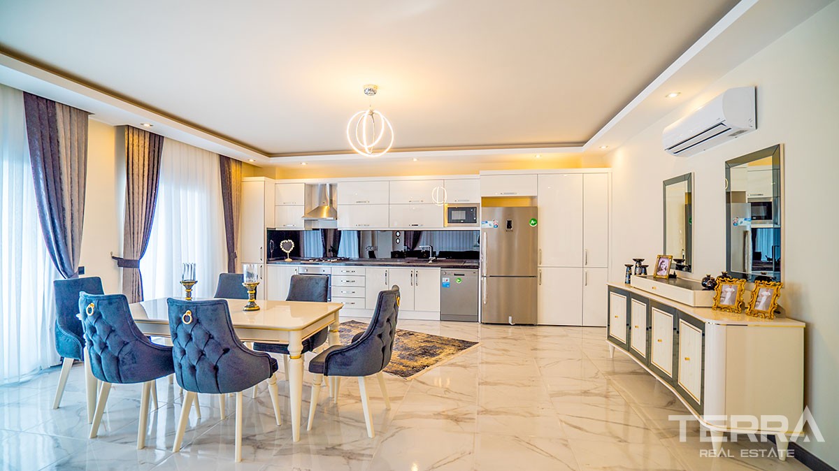 Newly Completed Apartments With Sea and Mountain View in Mahmutlar - 37552