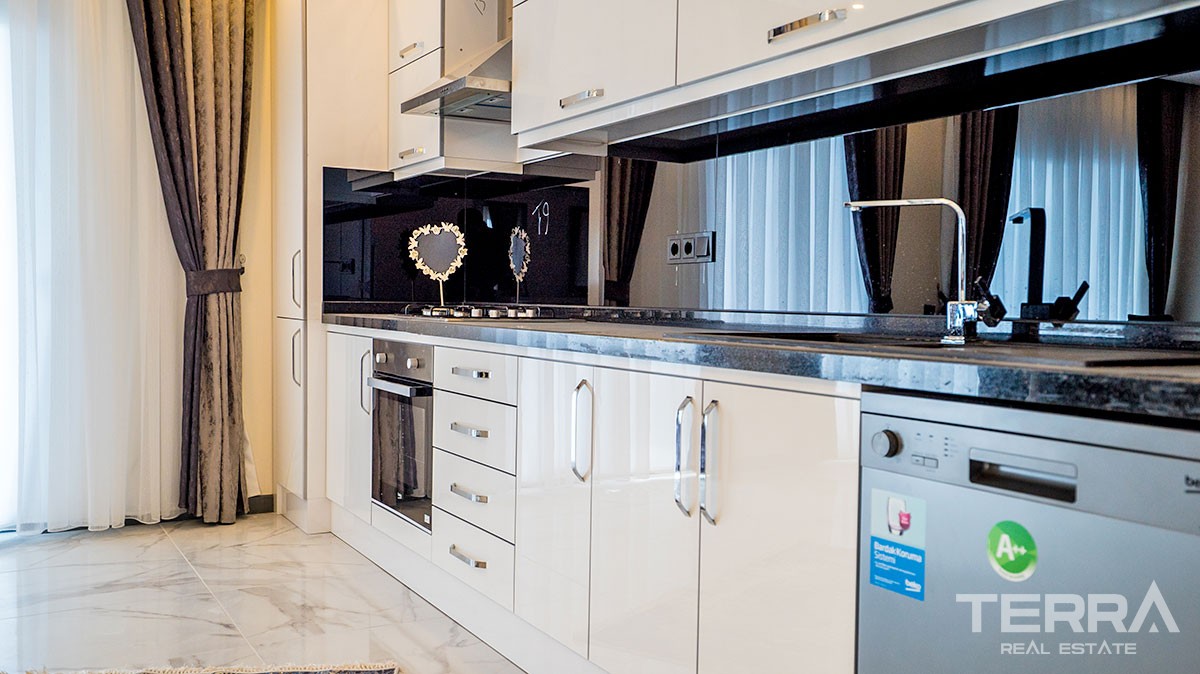 Newly Completed Apartments With Sea and Mountain View in Mahmutlar - 37555