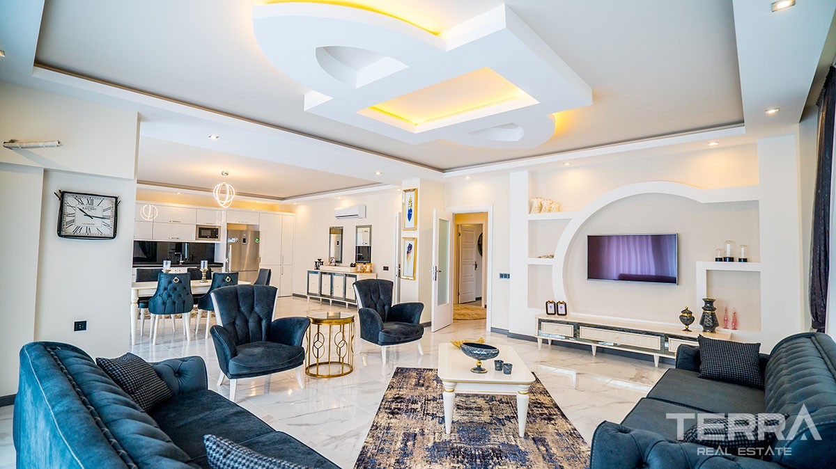 Newly Completed Apartments With Sea and Mountain View in Mahmutlar - 37558