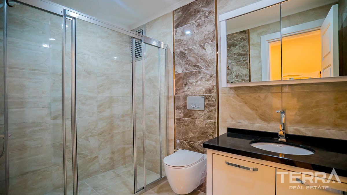 Newly Completed Apartments With Sea and Mountain View in Mahmutlar - 37562