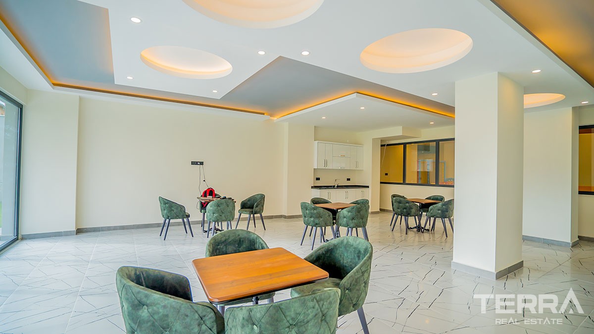 Newly Completed Apartments With Sea and Mountain View in Mahmutlar - 37569