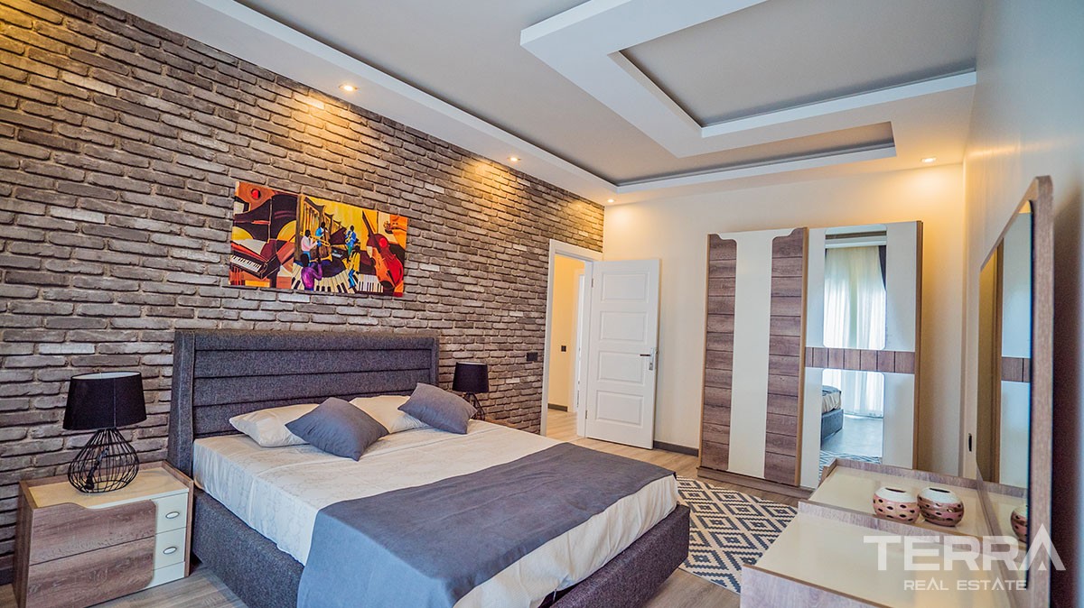 Newly Completed Apartments With Sea and Mountain View in Mahmutlar - 37579
