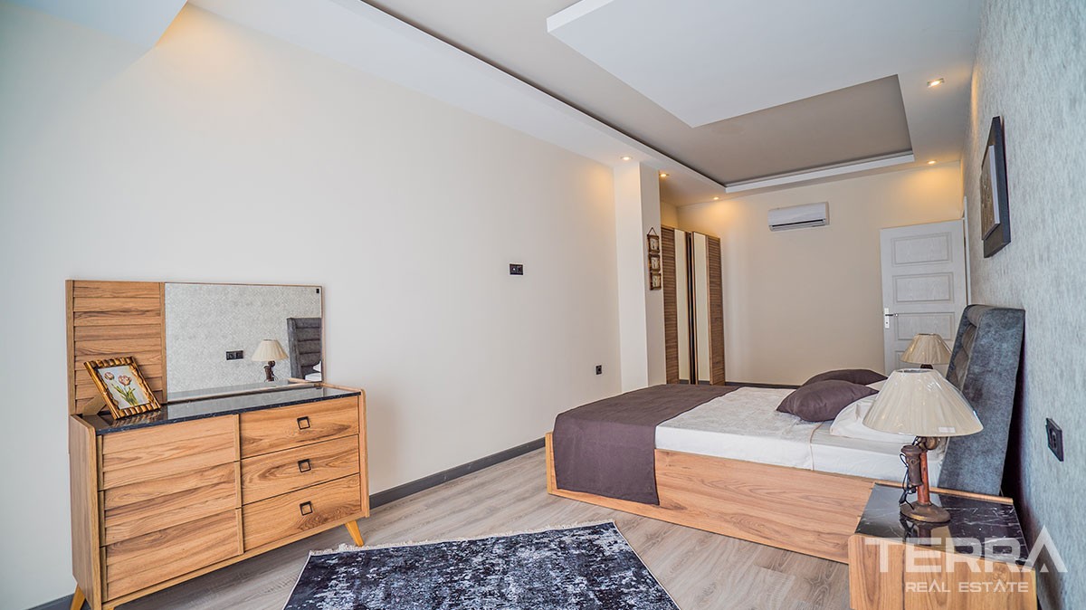 Newly Completed Apartments With Sea and Mountain View in Mahmutlar - 37583