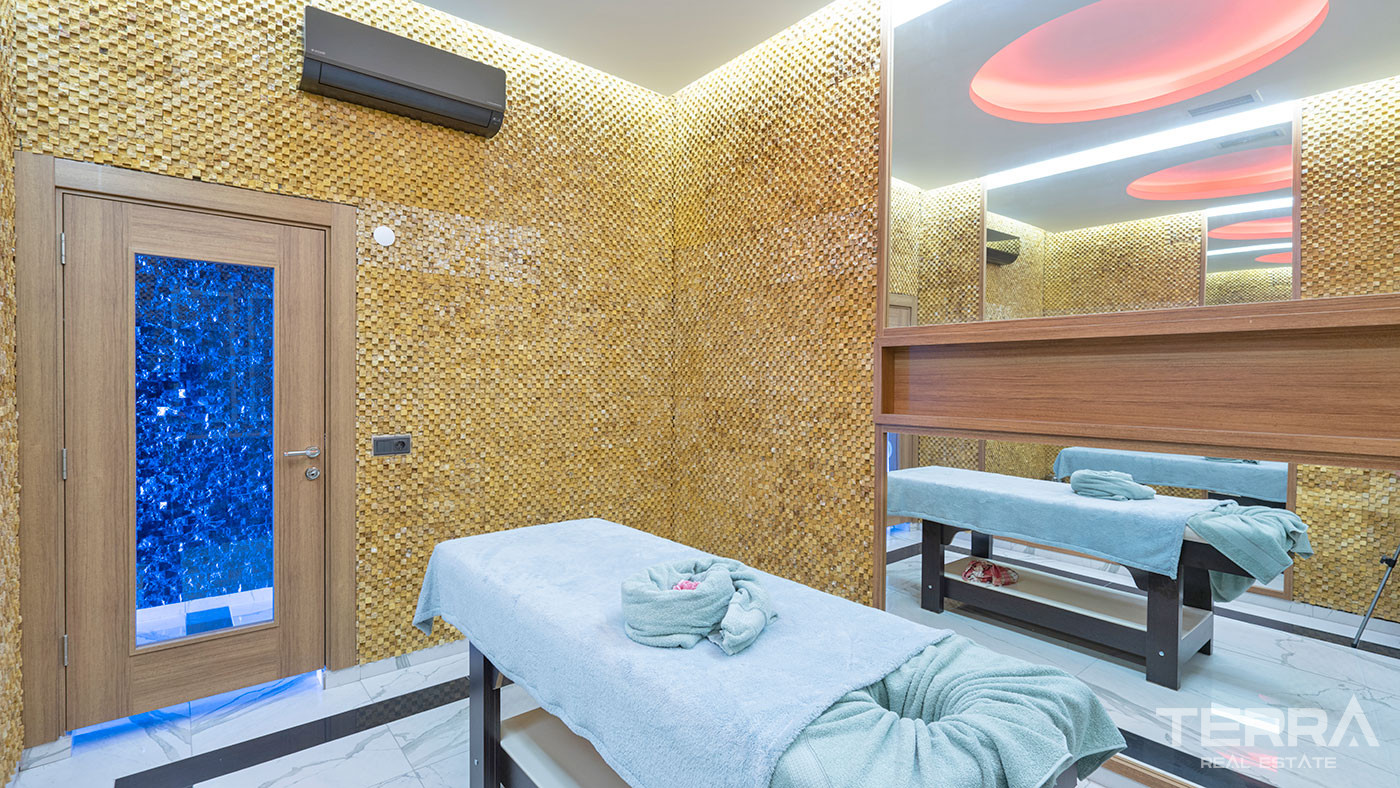 Cozy Residential Complex With Sea View Apartments in Alanya Kestel - 62119