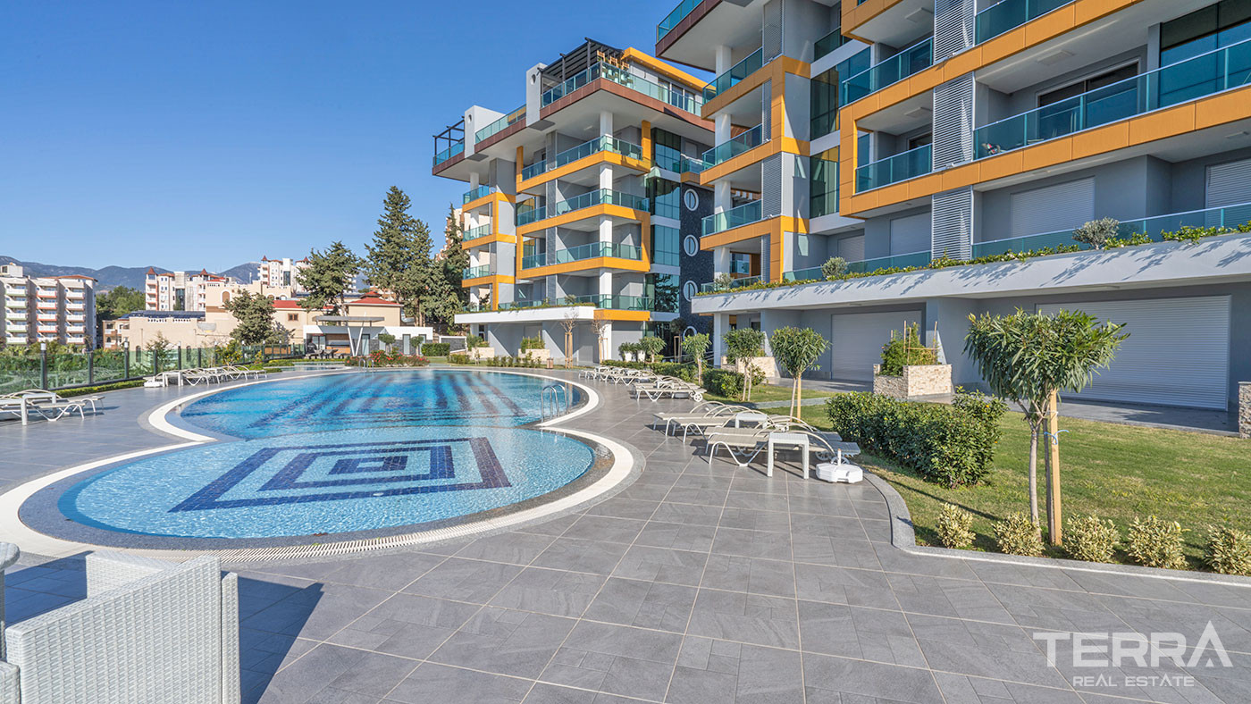 Cozy Residential Complex With Sea View Apartments in Alanya Kestel - 62126