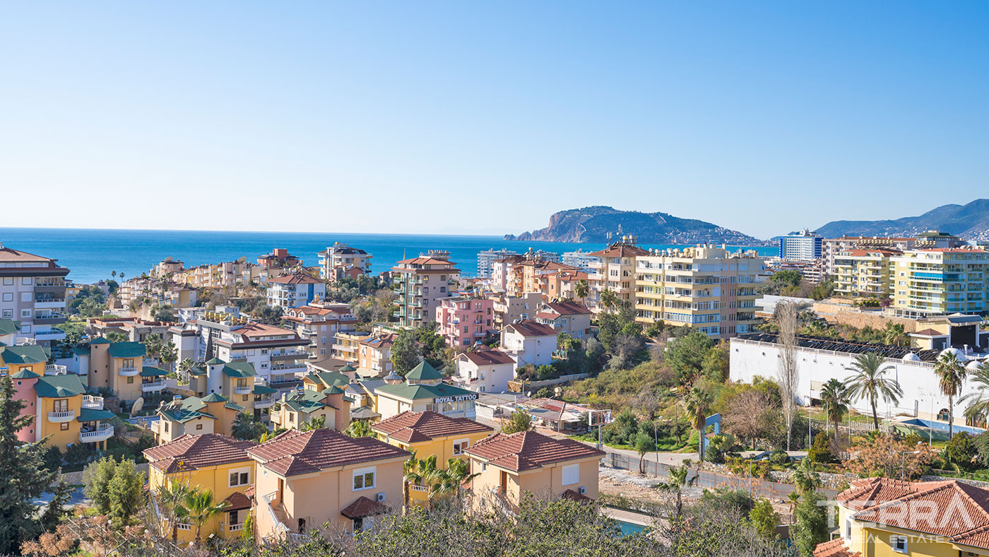 Cozy Residential Complex With Sea View Apartments in Alanya Kestel - 62131
