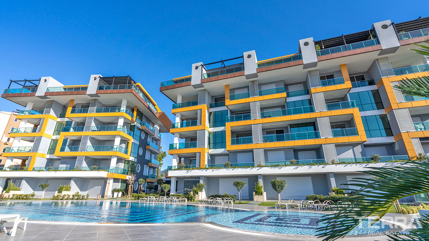Cozy Residential Complex With Sea View Apartments in Alanya Kestel - 62134