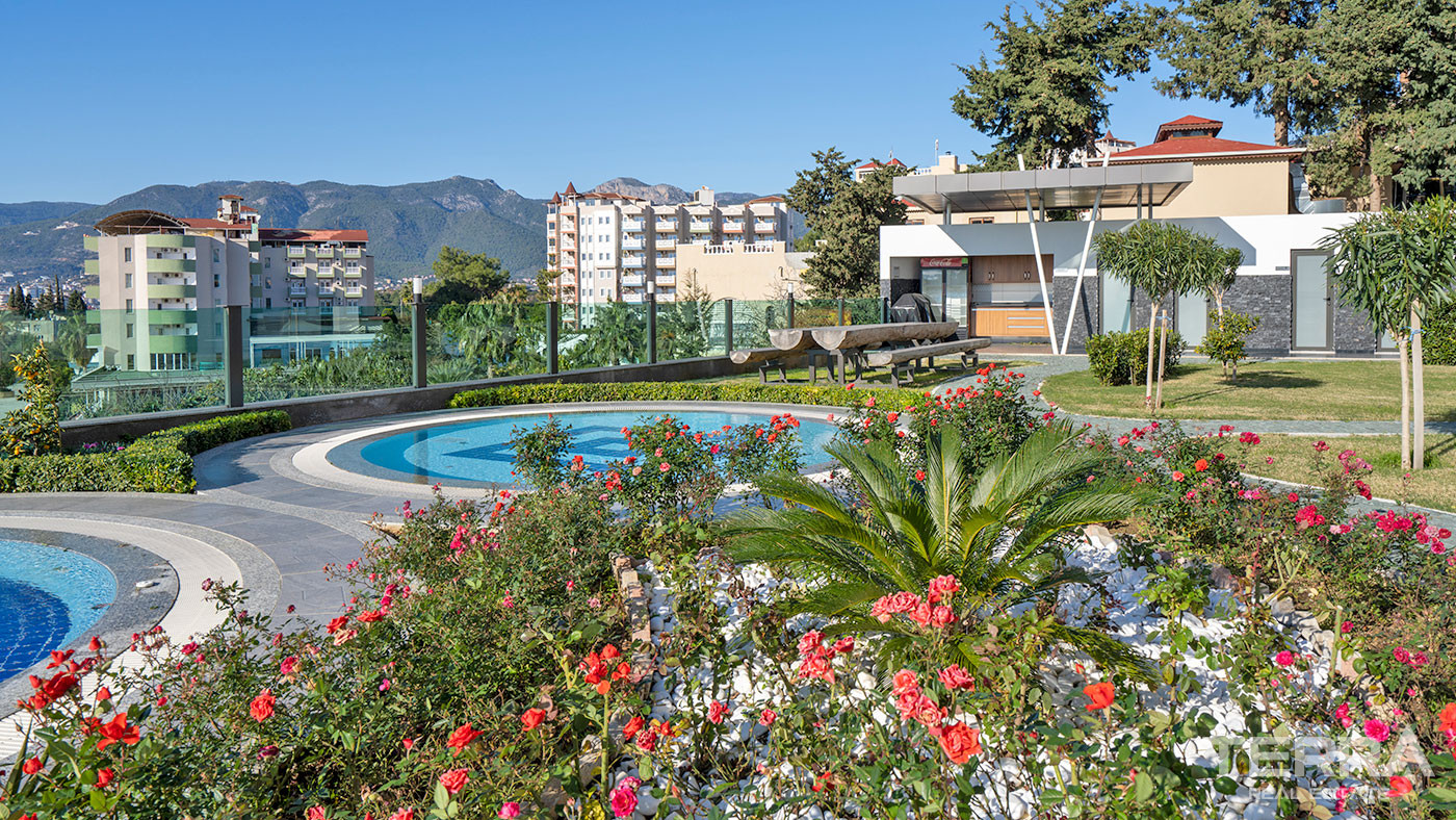 Cozy Residential Complex With Sea View Apartments in Alanya Kestel - 62137