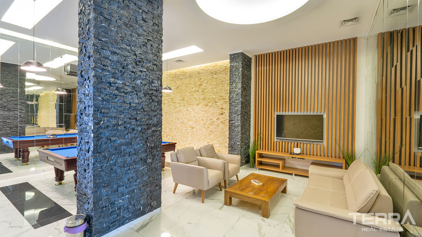 Cozy Residential Complex With Sea View Apartments in Alanya Kestel - 62139