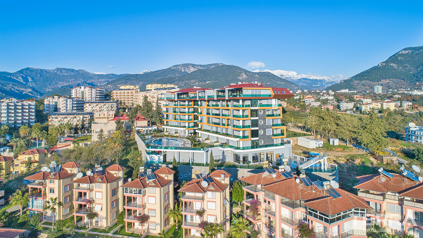 Cozy Residential Complex With Sea View Apartments in Alanya Kestel - 62155
