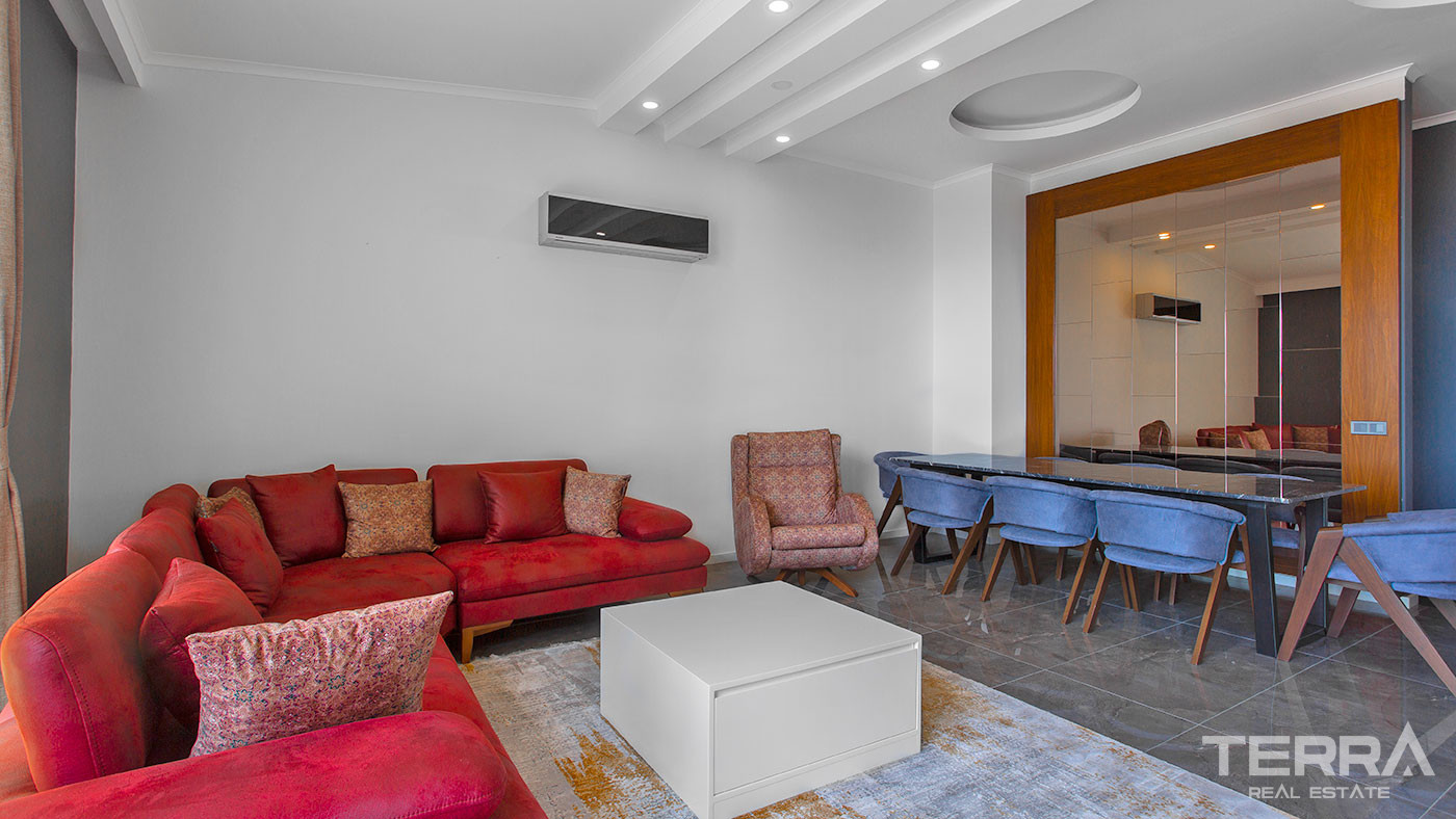 Cozy Residential Complex With Sea View Apartments in Alanya Kestel - 62158
