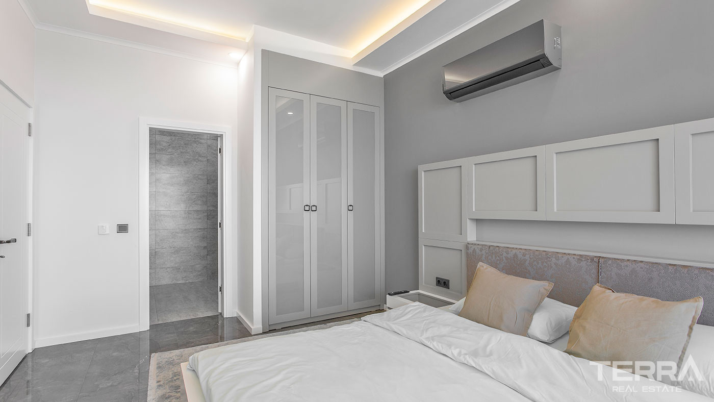 Cozy Residential Complex With Sea View Apartments in Alanya Kestel - 62163