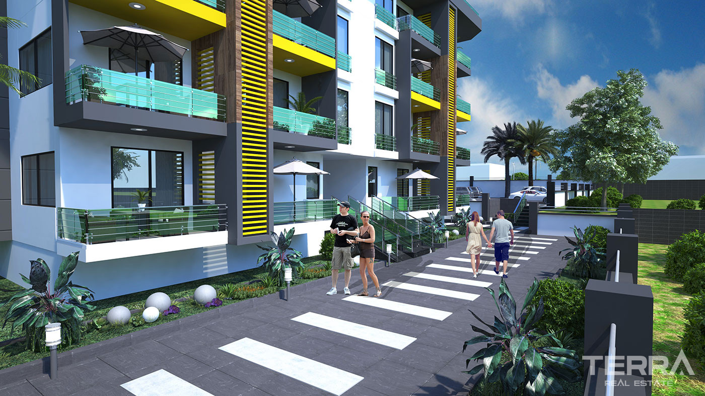 New Apartments Close to Beach in Popular Area of Kestel Alanya - 52662