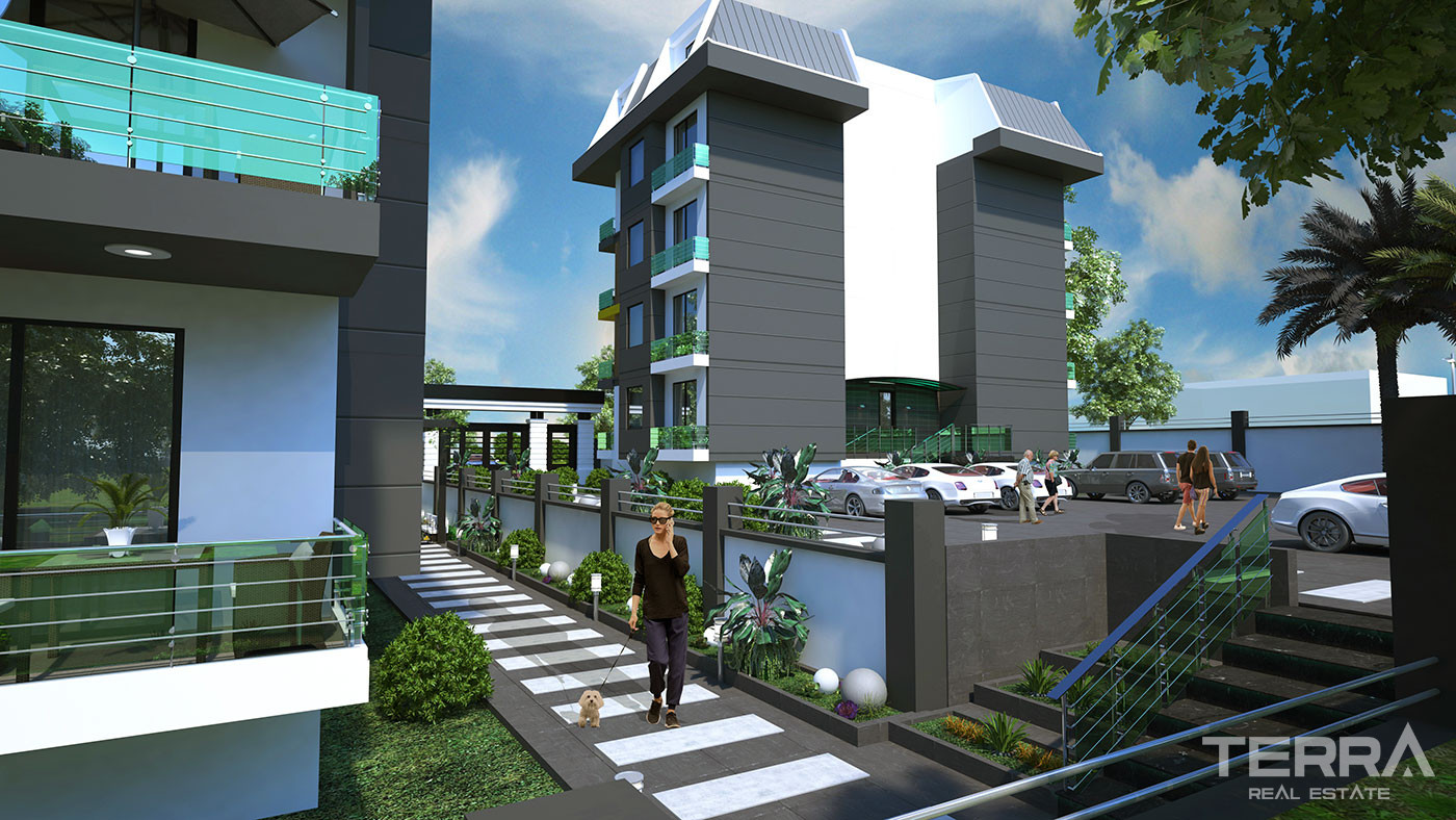 New Apartments Close to Beach in Popular Area of Kestel Alanya - 52663