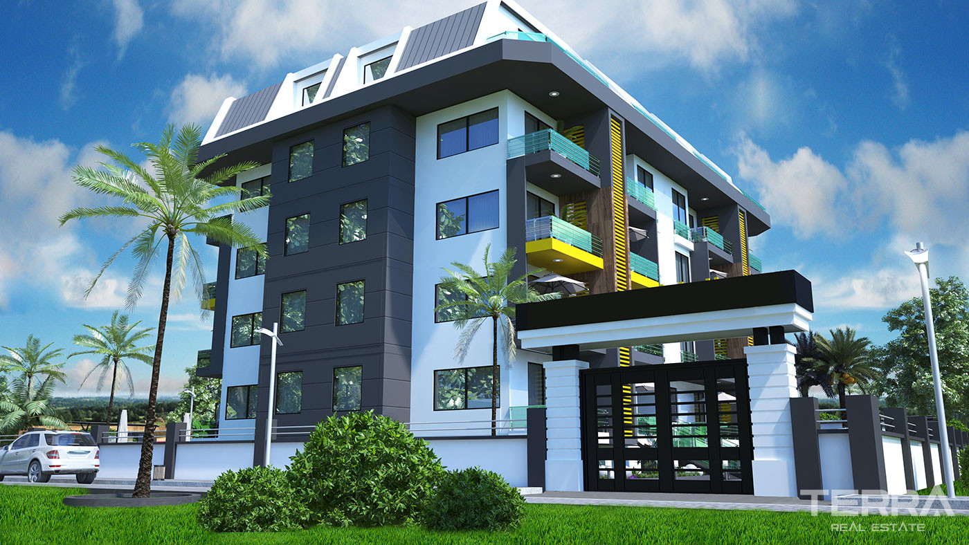 New Apartments Close to Beach in Popular Area of Kestel Alanya - 52664