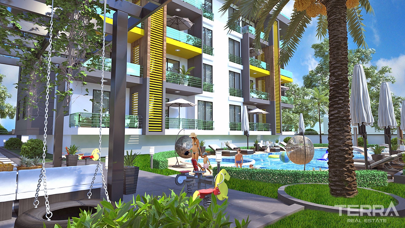 New Apartments Close to Beach in Popular Area of Kestel Alanya - 52667