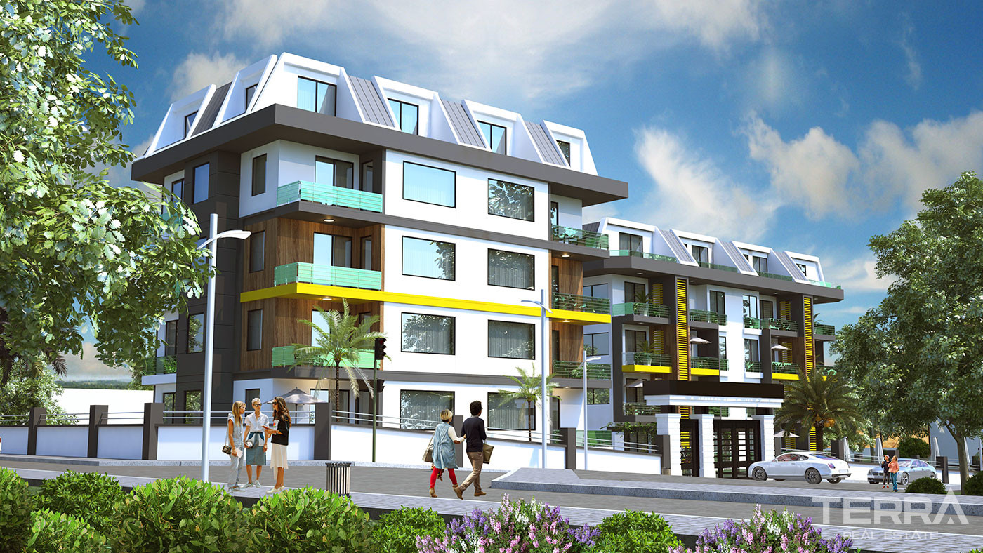 New Apartments Close to Beach in Popular Area of Kestel Alanya - 52670
