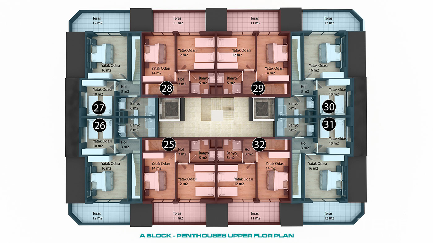 New Apartments Close to Beach in Popular Area of Kestel Alanya - 52680