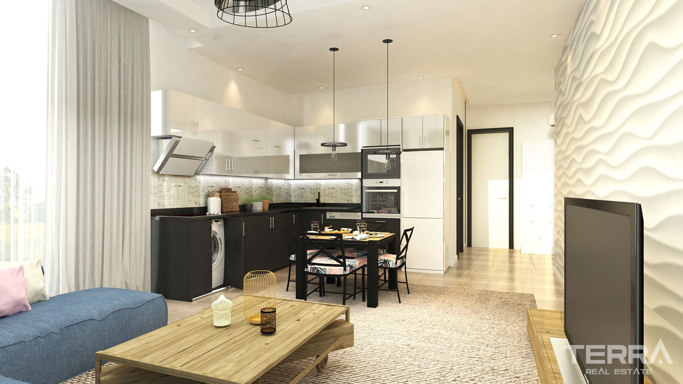 New Apartments Close to Beach in Popular Area of Kestel Alanya - 52686