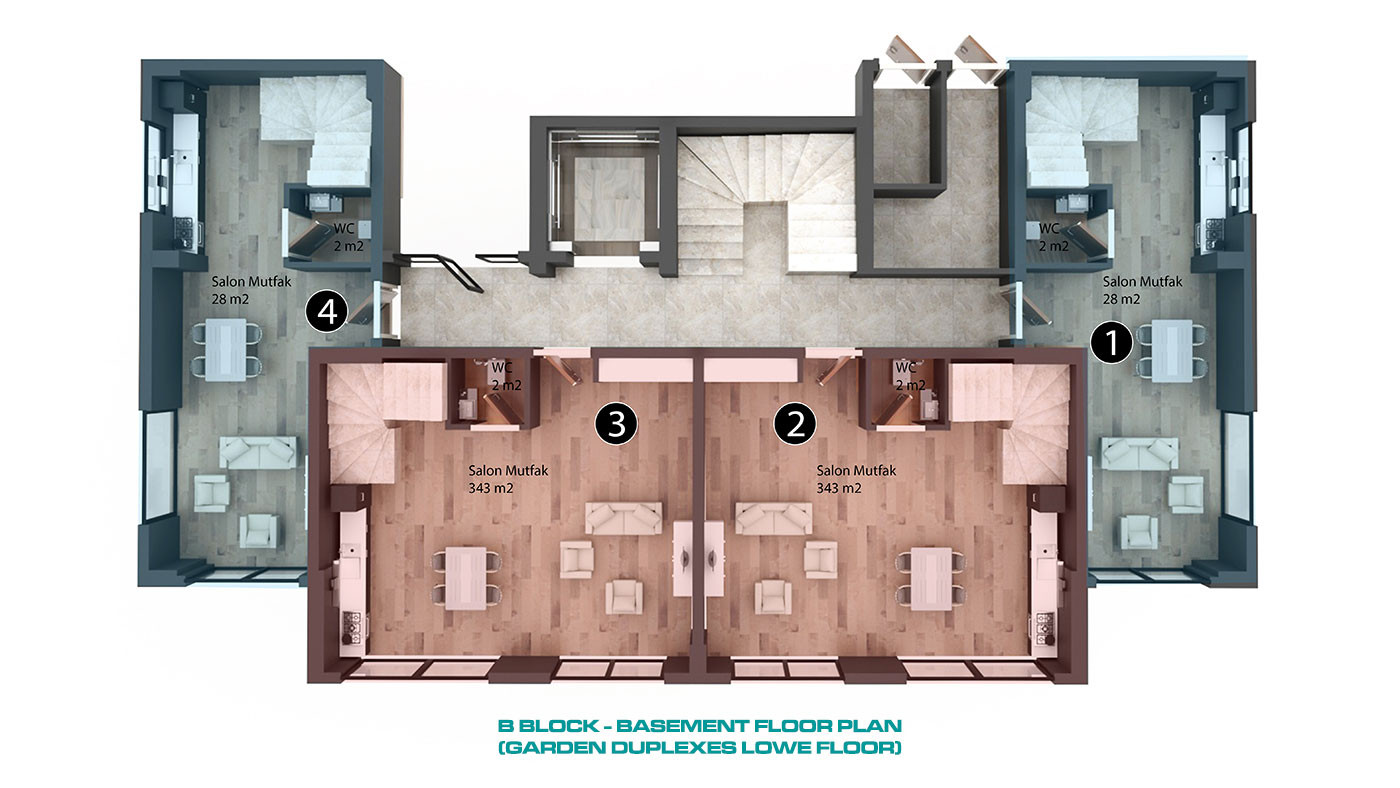 Modern Apartments With Various Social Facilities in Alanya Kestel - 52625