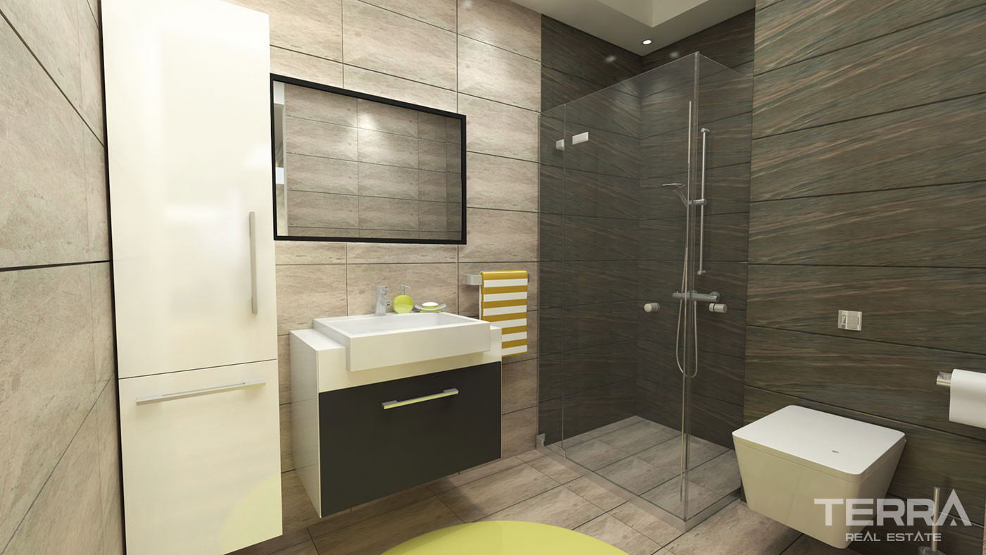 Modern Apartments With Various Social Facilities in Alanya Kestel - 52629