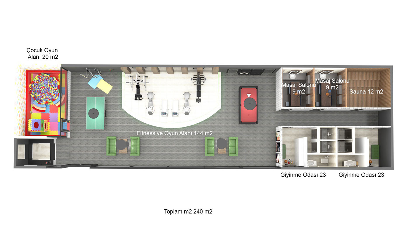 Modern Apartments With Various Social Facilities in Alanya Kestel - 52641