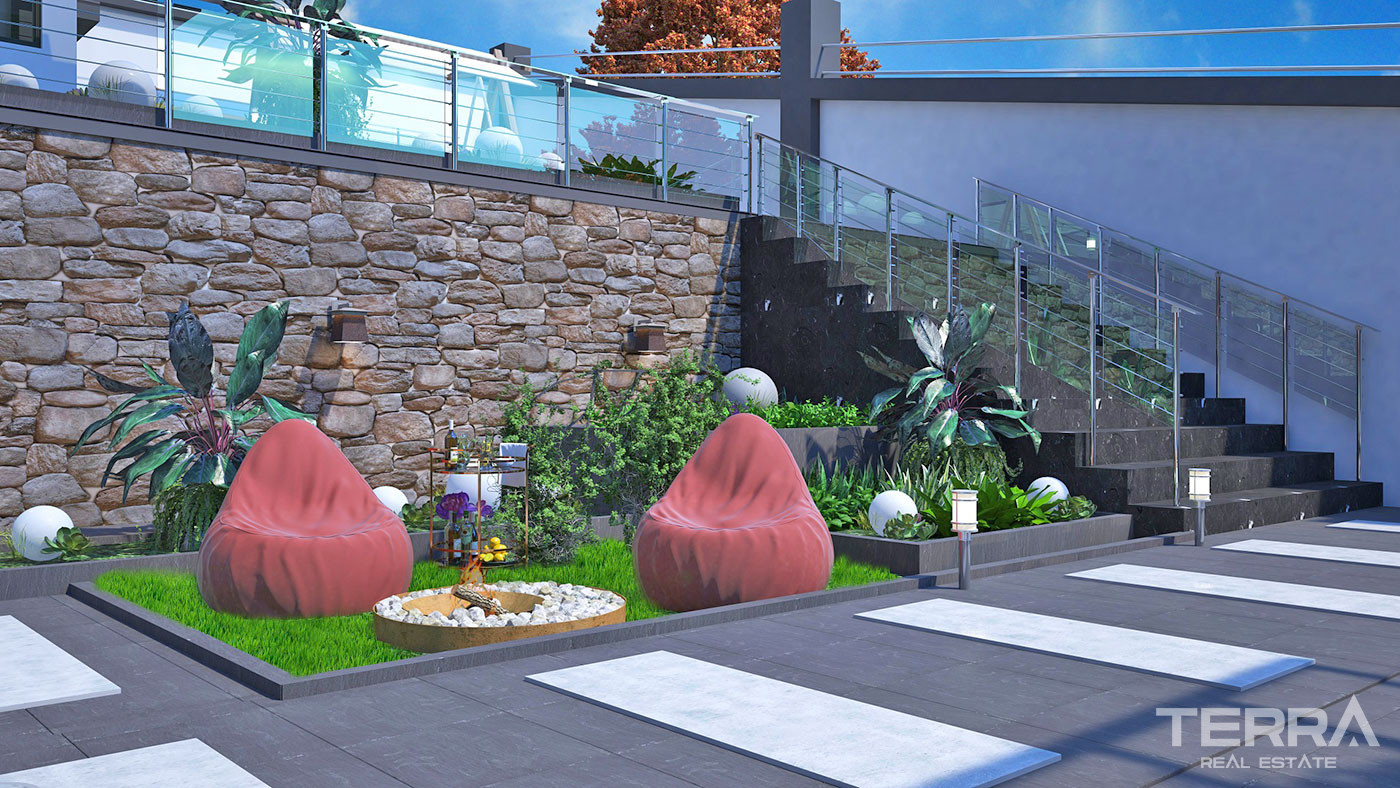 Modern Apartments With Various Social Facilities in Alanya Kestel - 52647