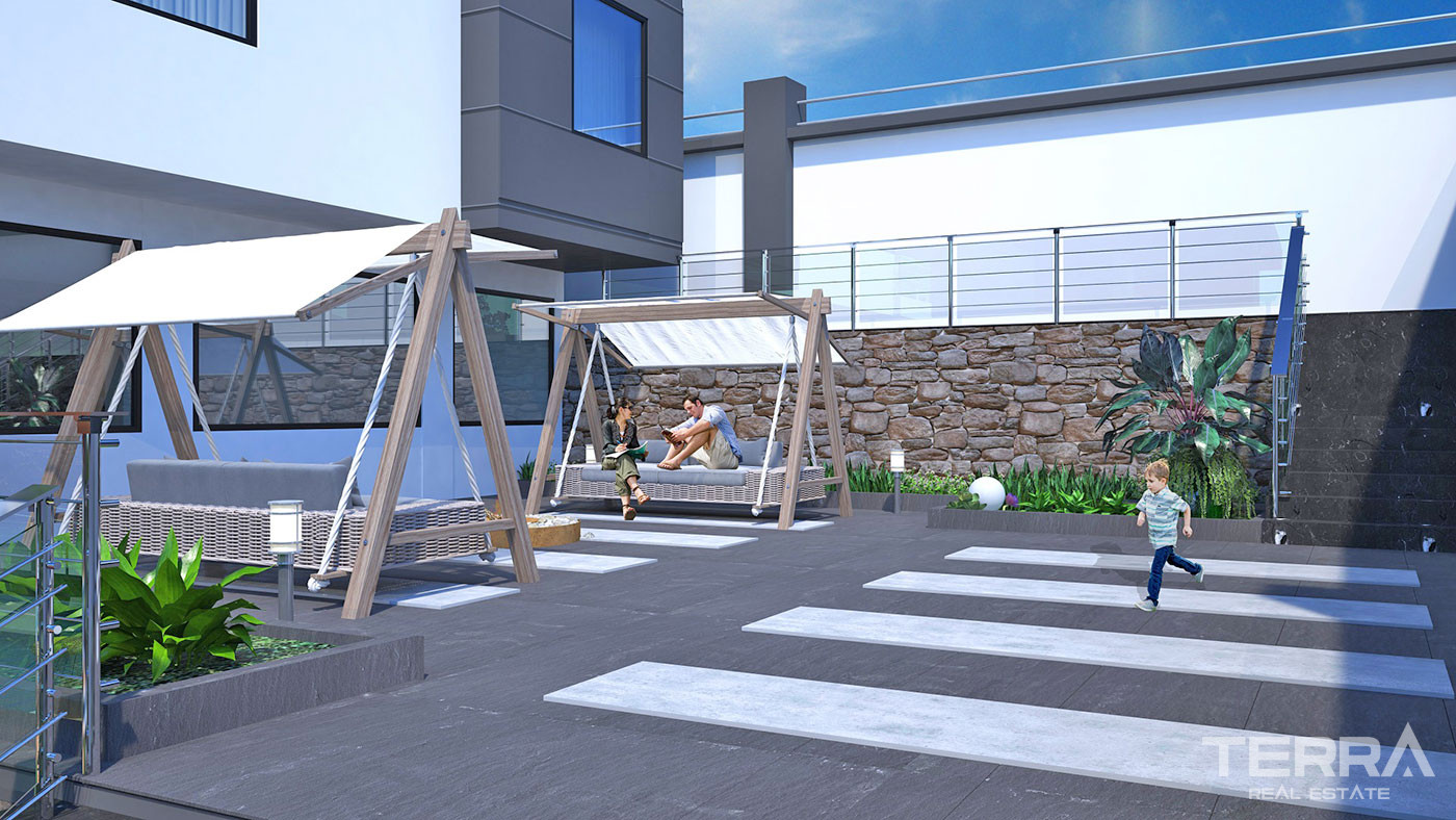 Modern Apartments With Various Social Facilities in Alanya Kestel - 52648