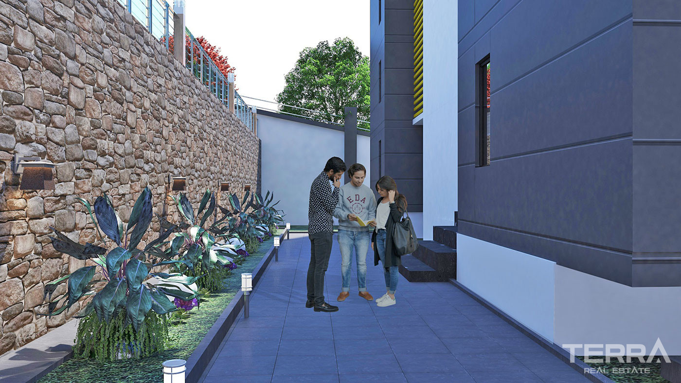 Modern Apartments With Various Social Facilities in Alanya Kestel - 52651