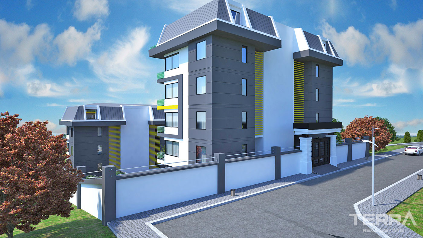 Modern Apartments With Various Social Facilities in Alanya Kestel - 52655