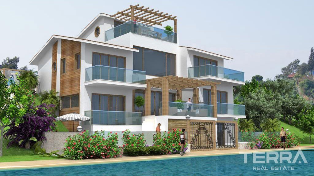 Off Plan Villa For Sale With Private Marina in  Fethiye - 37781