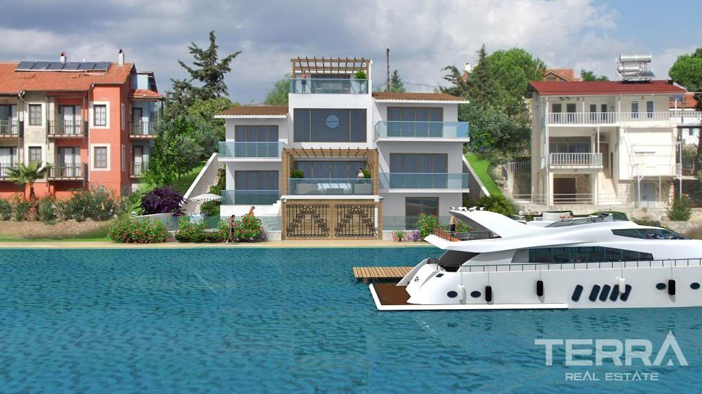 Off Plan Villa For Sale With Private Marina in  Fethiye - 37783