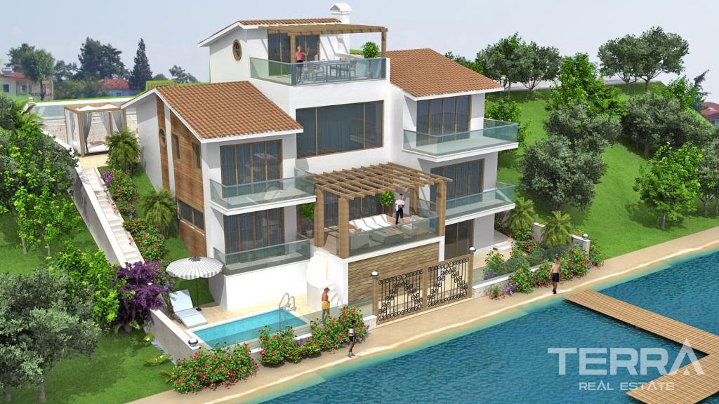 Off Plan Villa For Sale With Private Marina in  Fethiye - 37786