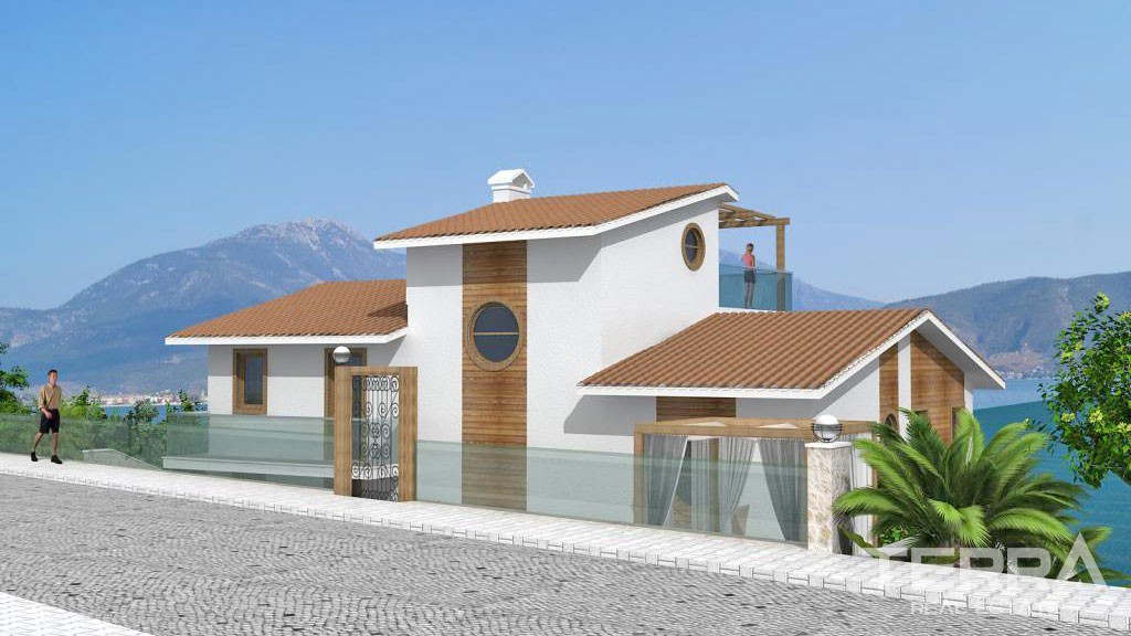 Off Plan Villa For Sale With Private Marina in  Fethiye - 37787