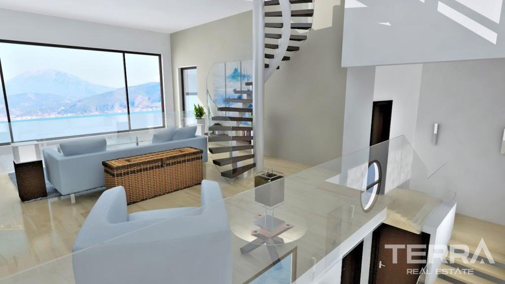 Off Plan Villa For Sale With Private Marina in  Fethiye - 37793
