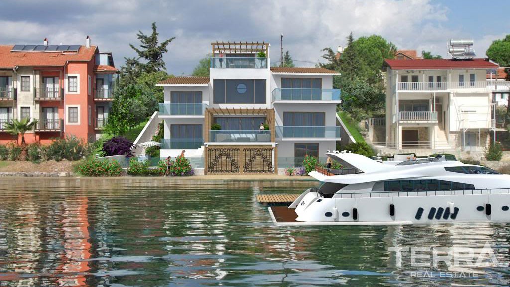 Off Plan Villa For Sale With Private Marina in  Fethiye - 37796