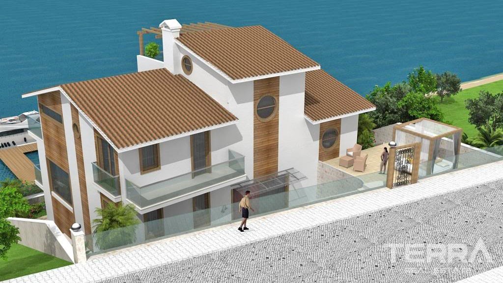 Off Plan Villa For Sale With Private Marina in  Fethiye - 37803