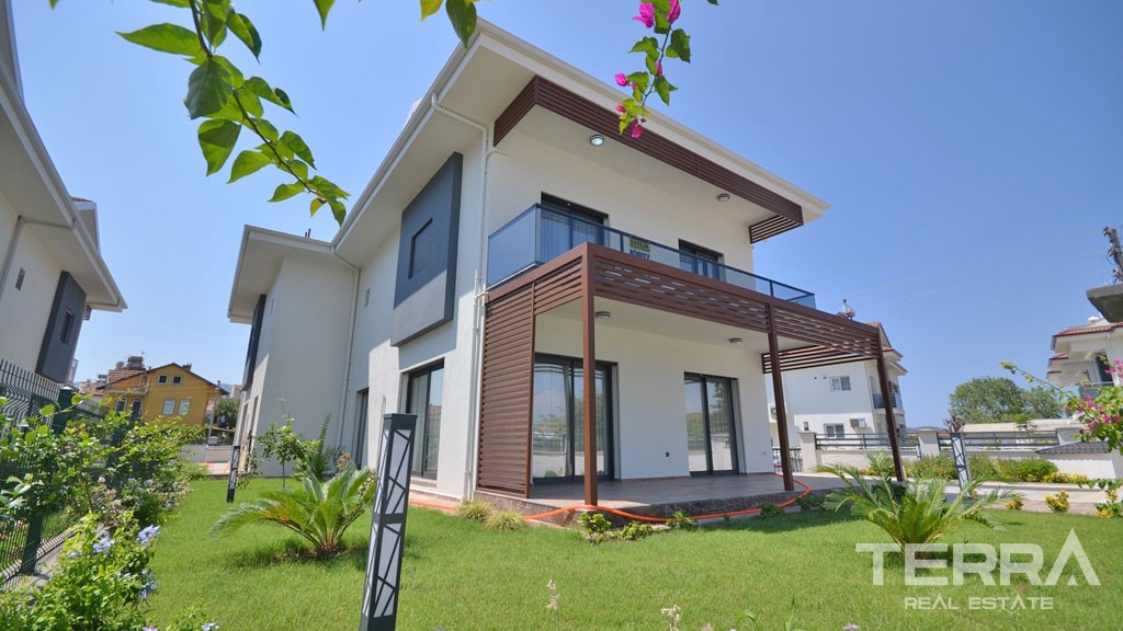 Completed Triplex Villa Only 500 m to Beach Promenade in Fethiye - 37810
