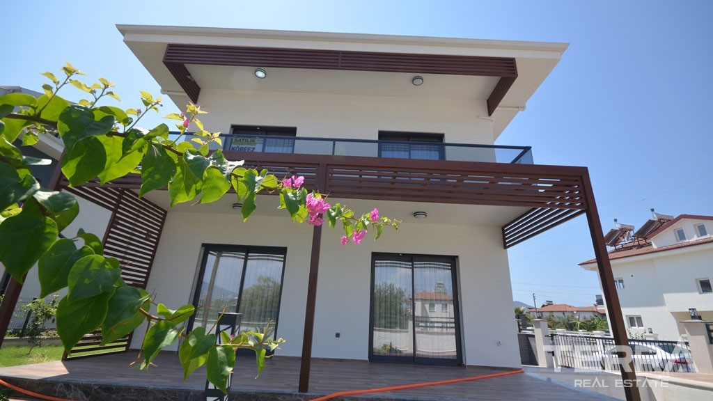 Completed Triplex Villa Only 500 m to Beach Promenade in Fethiye - 37811
