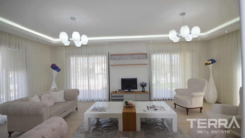 Completed Triplex Villa Only 500 m to Beach Promenade in Fethiye - 37816