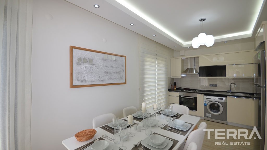 Completed Triplex Villa Only 500 m to Beach Promenade in Fethiye - 37819
