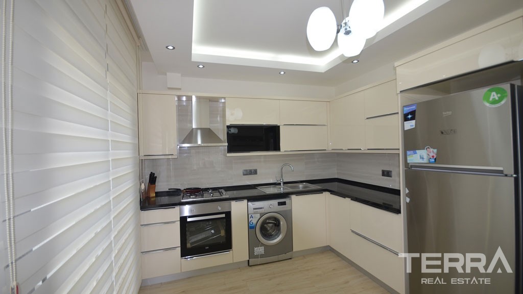 Completed Triplex Villa Only 500 m to Beach Promenade in Fethiye - 37820